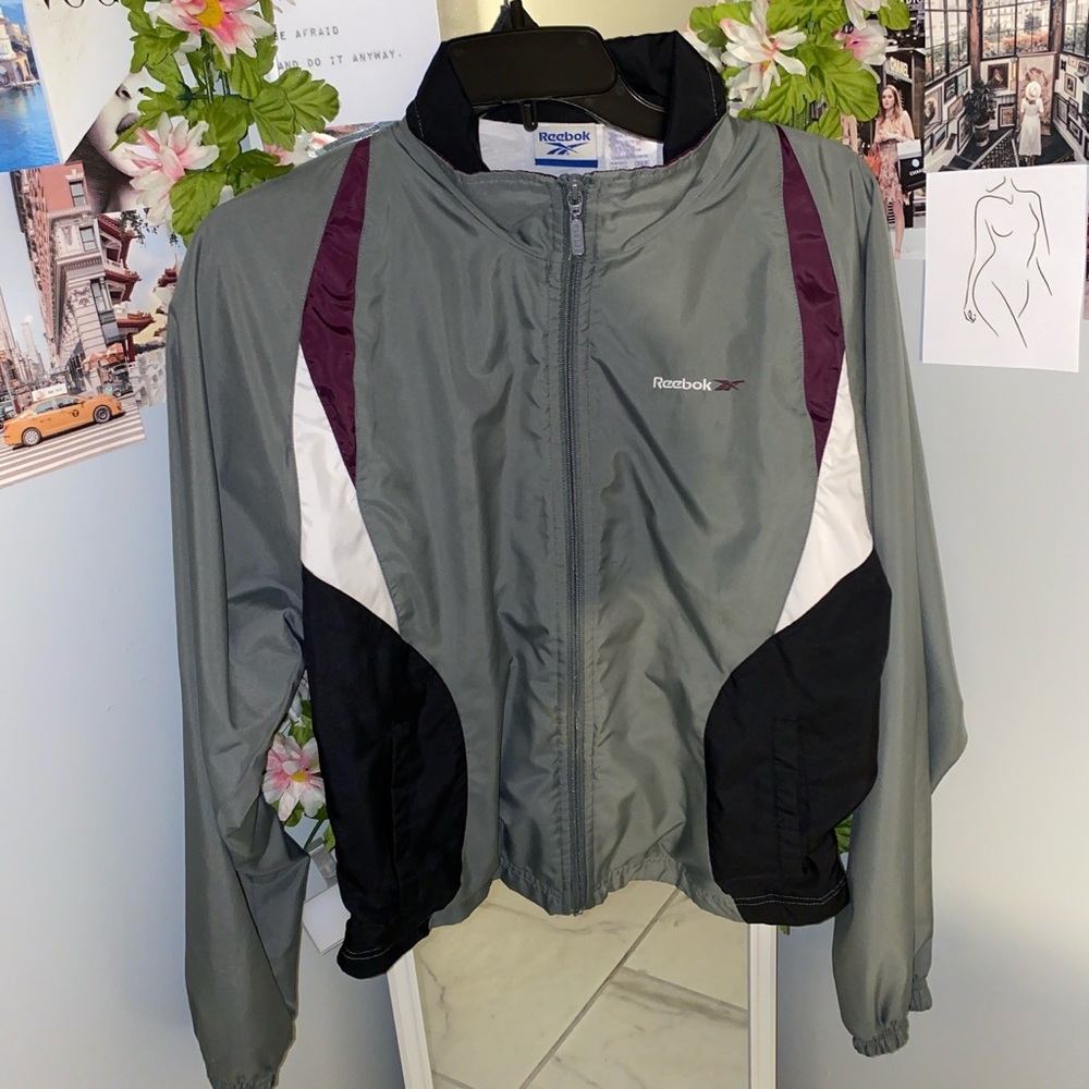 Retro reebok jacket